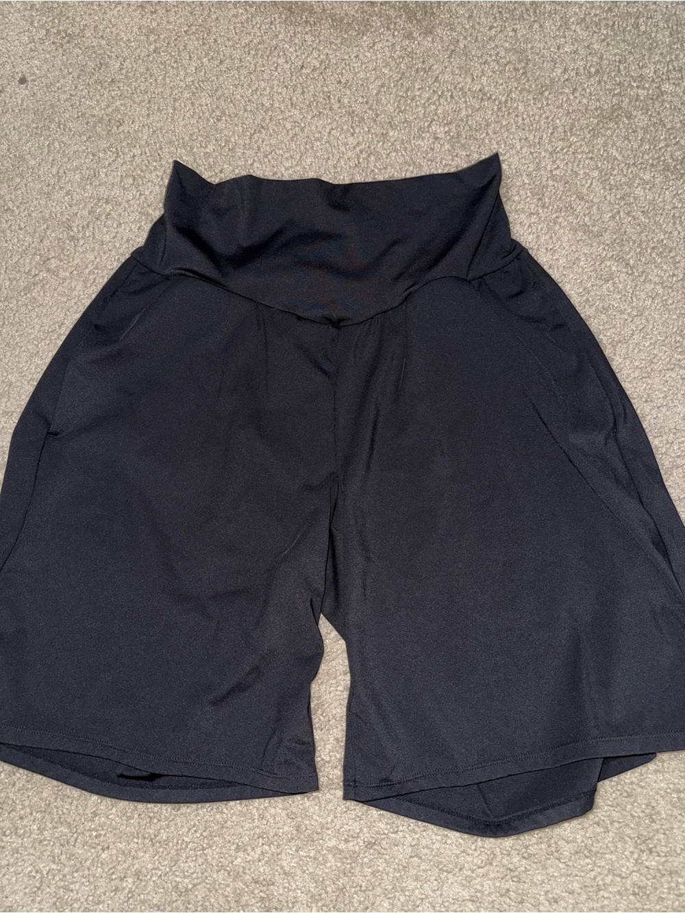HALARA Black High-Rise Athletic Shorts